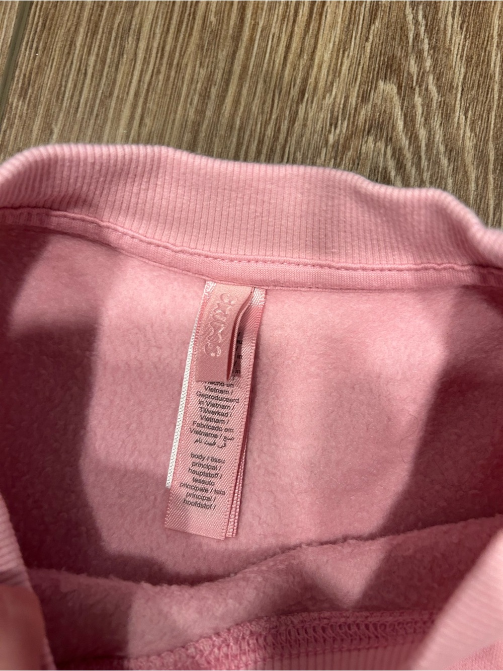 Skims Light Pink Crewneck Sweatshirt - Picture 2 of 5